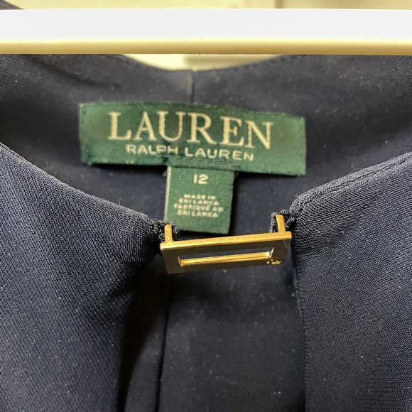 Ralph Lauren Navy Dress - Picture 2 of 2